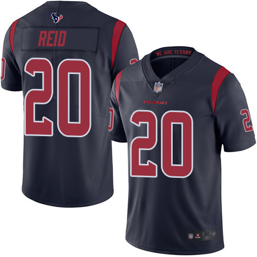 Houston Texans Limited Navy Blue Men Justin Reid Jersey NFL Football #20 Rush Vapor Untouchable->houston texans->NFL Jersey